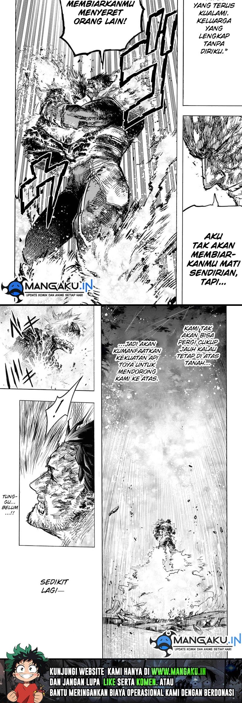 Boku no Hero Academia Chapter 387 Gambar 9