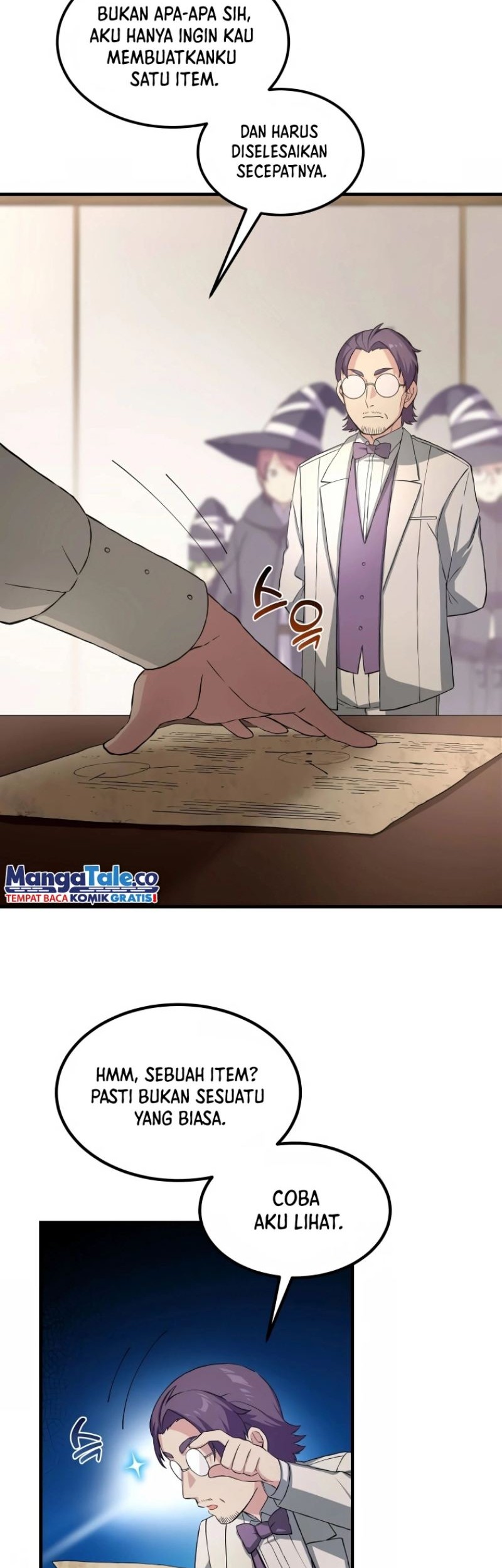 How a Former Pro Takes Advantage by Doing an Easy Job Chapter 25 Gambar 31