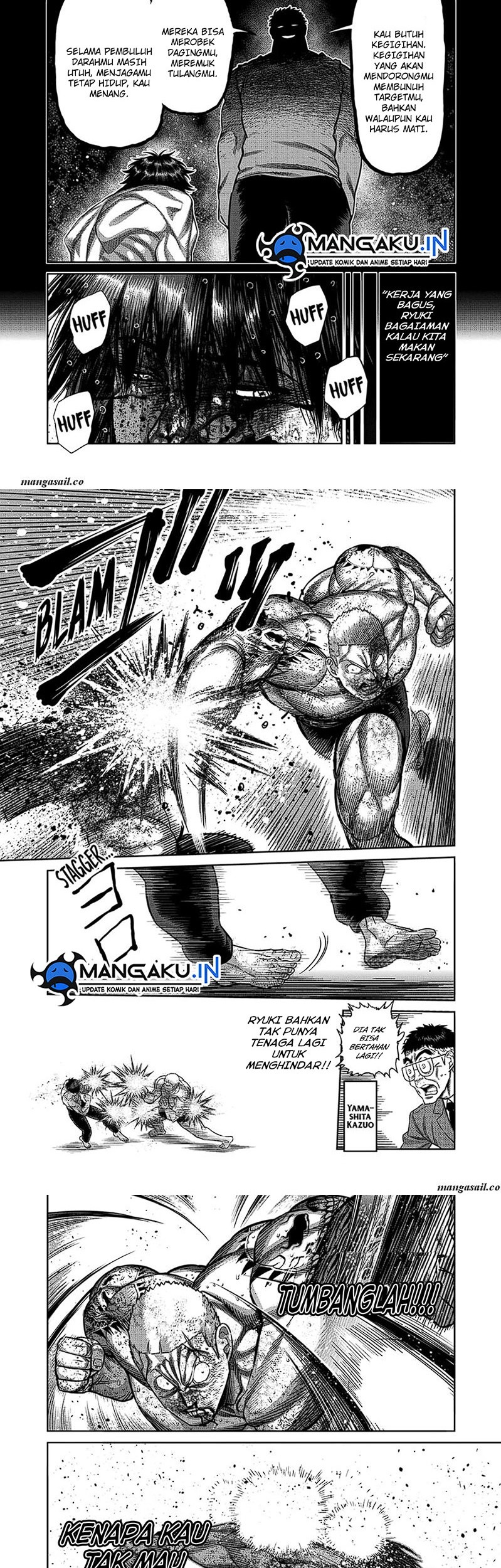 Kengan Omega Chapter 182 Gambar 9