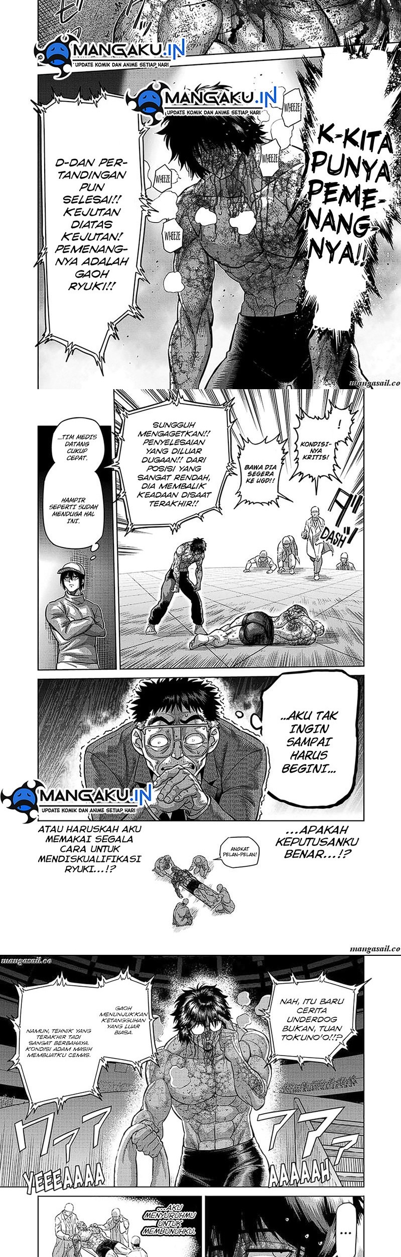 Kengan Omega Chapter 182 Gambar 17