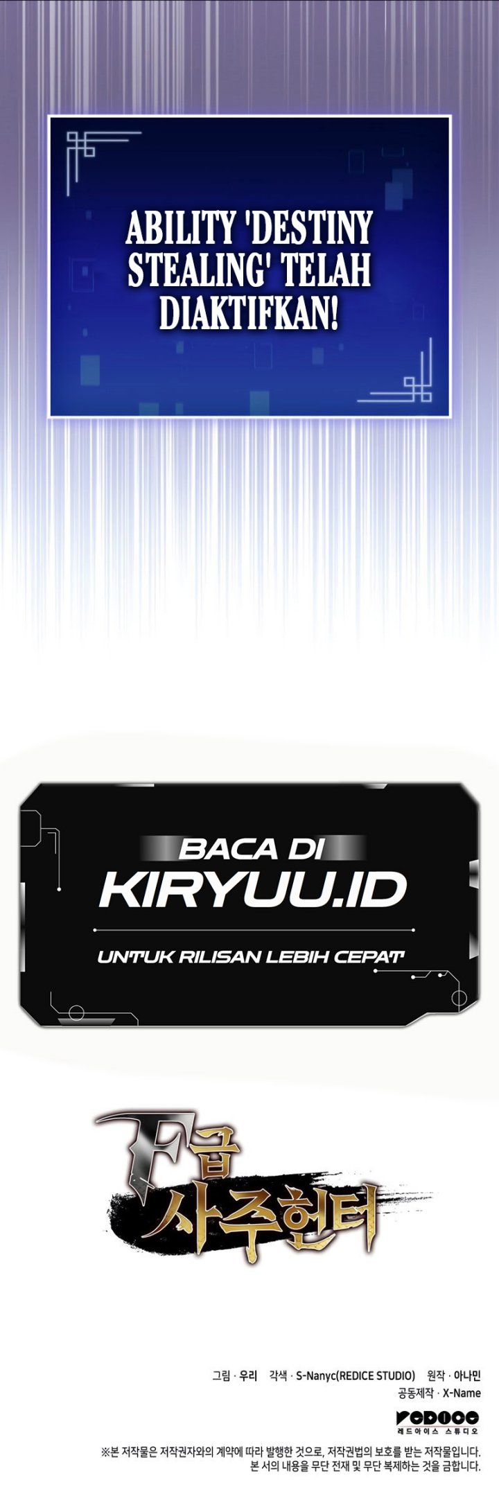 F-Class Destiny Hunter Chapter 09 Gambar 72