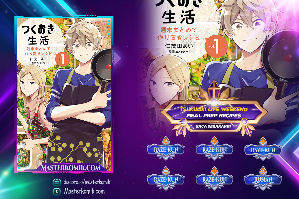 Komik Tsukuoki Life: Weekend Meal Prep Recipes! Chapter 04 gambar nomor 1