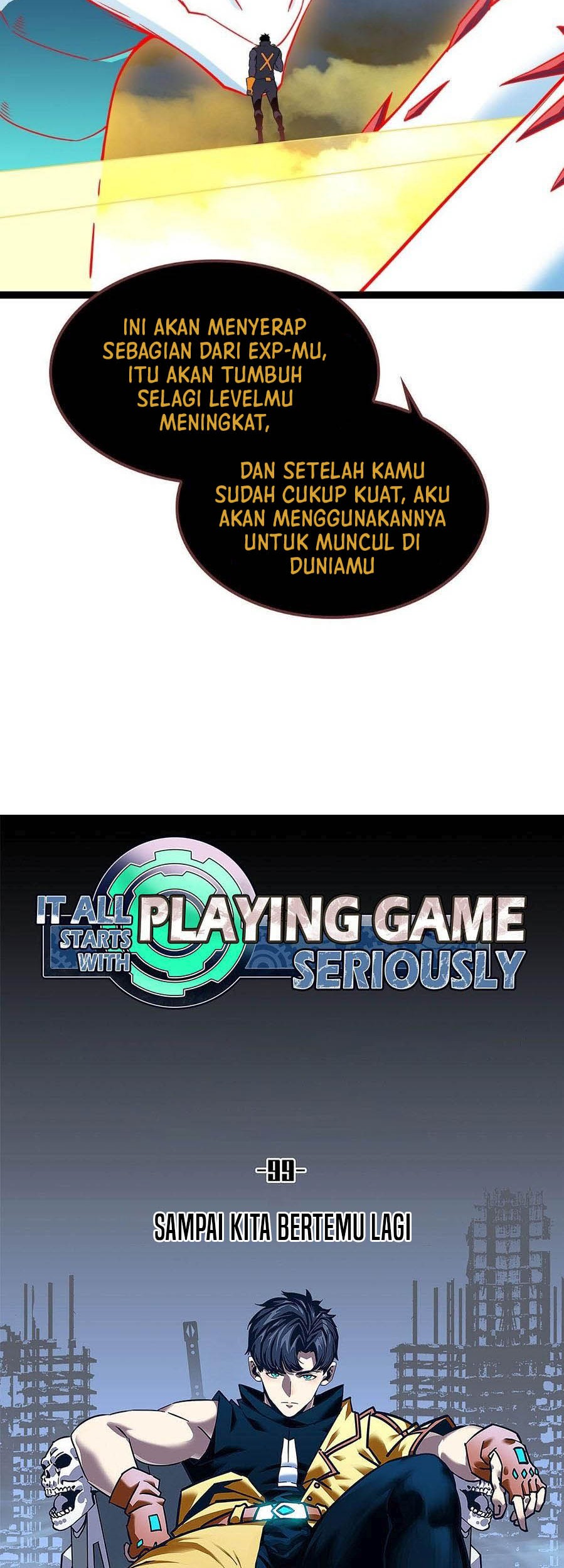 It all starts with playing game seriously Chapter 99 Gambar 13
