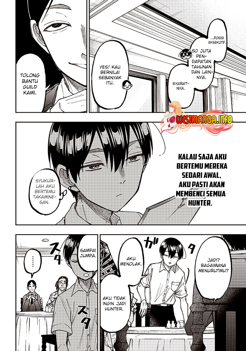 Kyuuseishu MESHIA ~Isekai wo sukutta moto yuusha ga mamono no afureru genjitsu sekai wo musou suru~ Chapter 14 Gambar 21