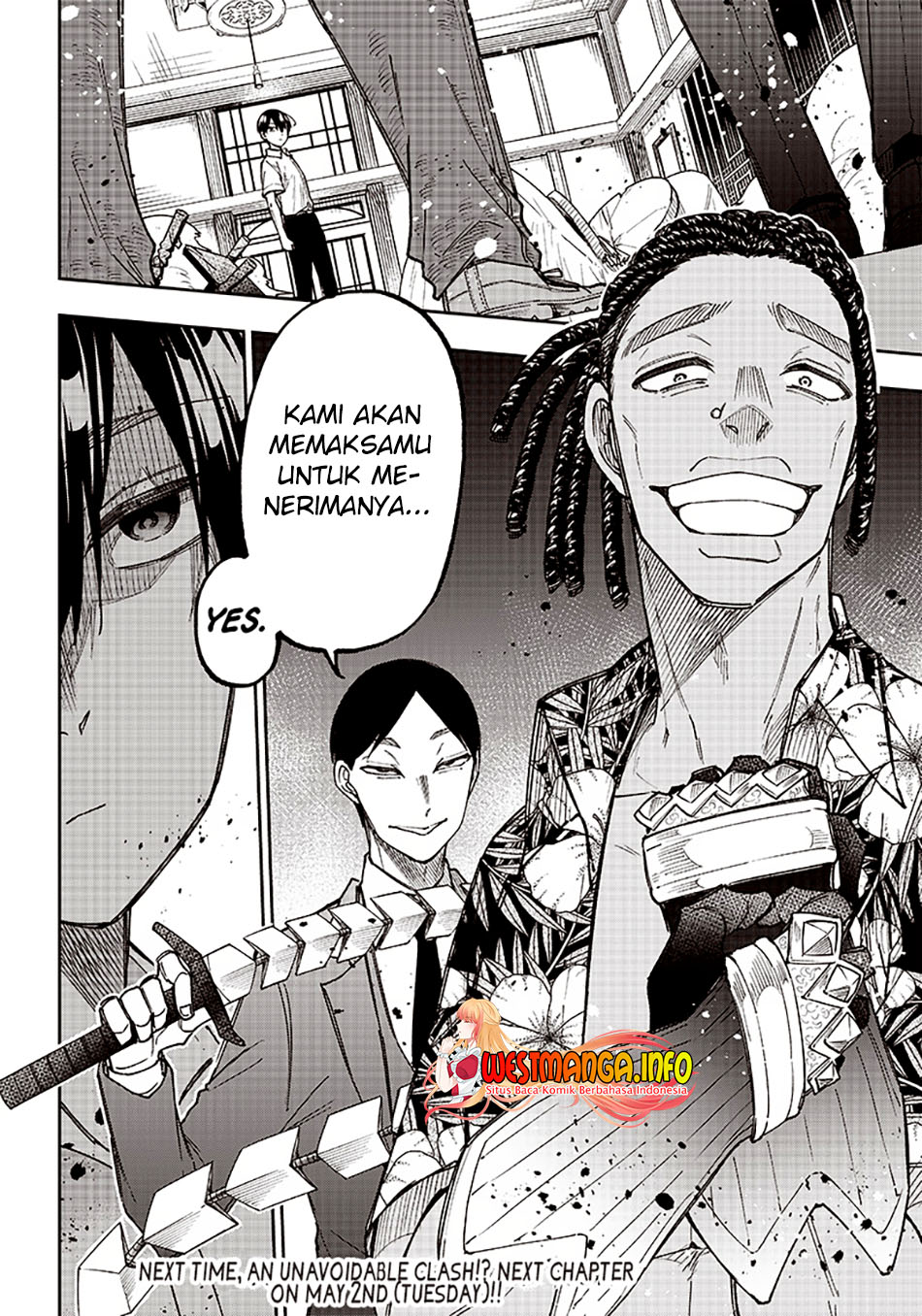 Kyuuseishu MESHIA ~Isekai wo sukutta moto yuusha ga mamono no afureru genjitsu sekai wo musou suru~ Chapter 14 Gambar 23