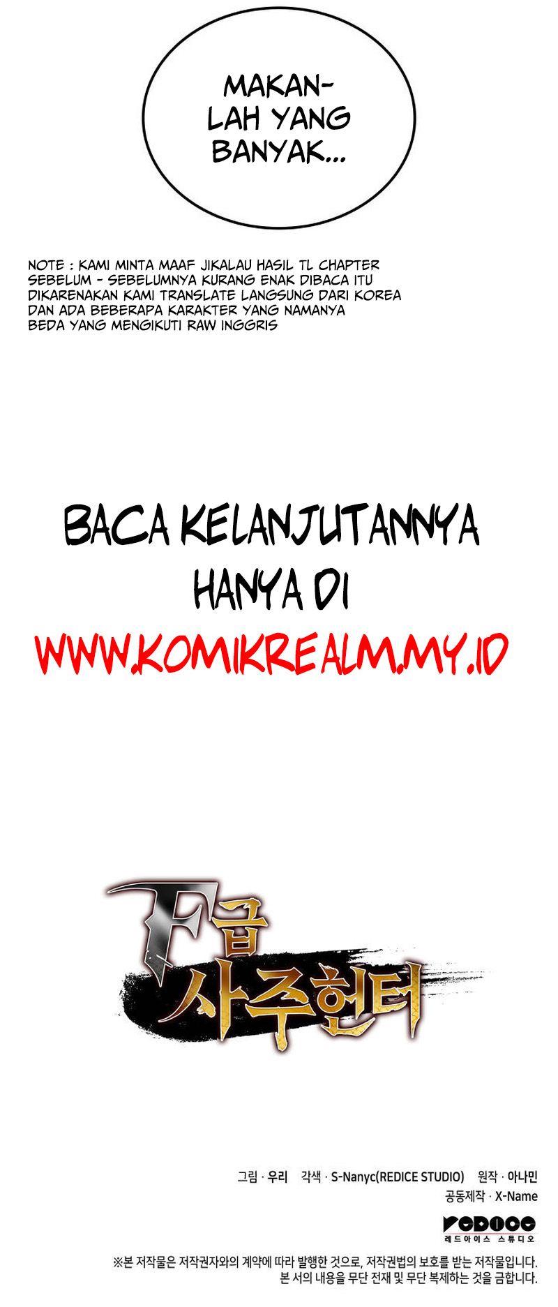 F-Class Destiny Hunter Chapter 19 Gambar 75