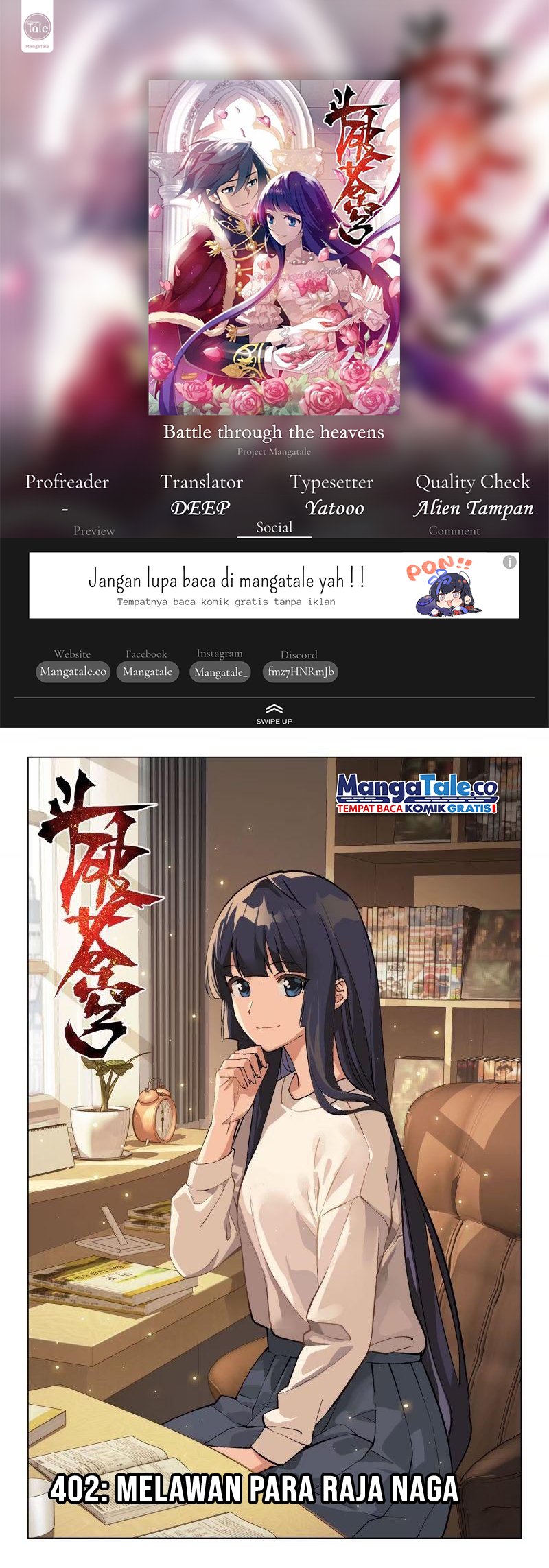 Komik Battle Through the Heavens Chapter 402 gambar nomor 1