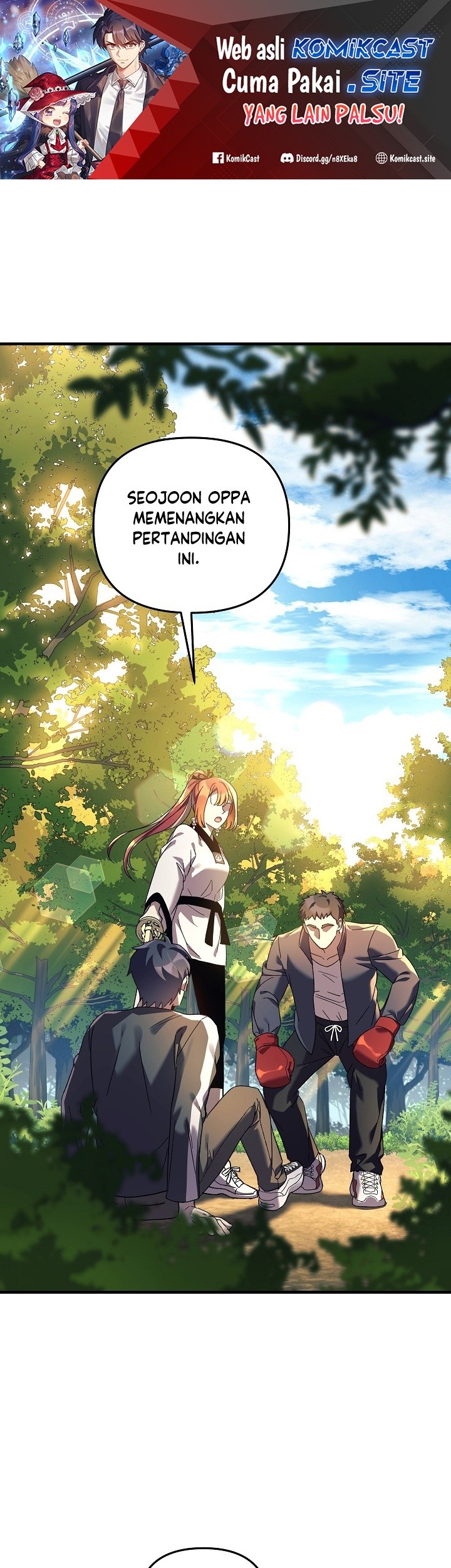 Manhwa My Daughter is the Final Boss Chapter 69 gambar nomor 2