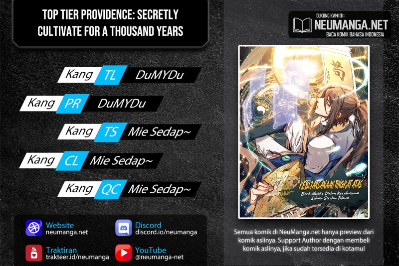 Komik Top Tier Providence: Secretly Cultivate for a Thousand Years Chapter 71 gambar nomor 1