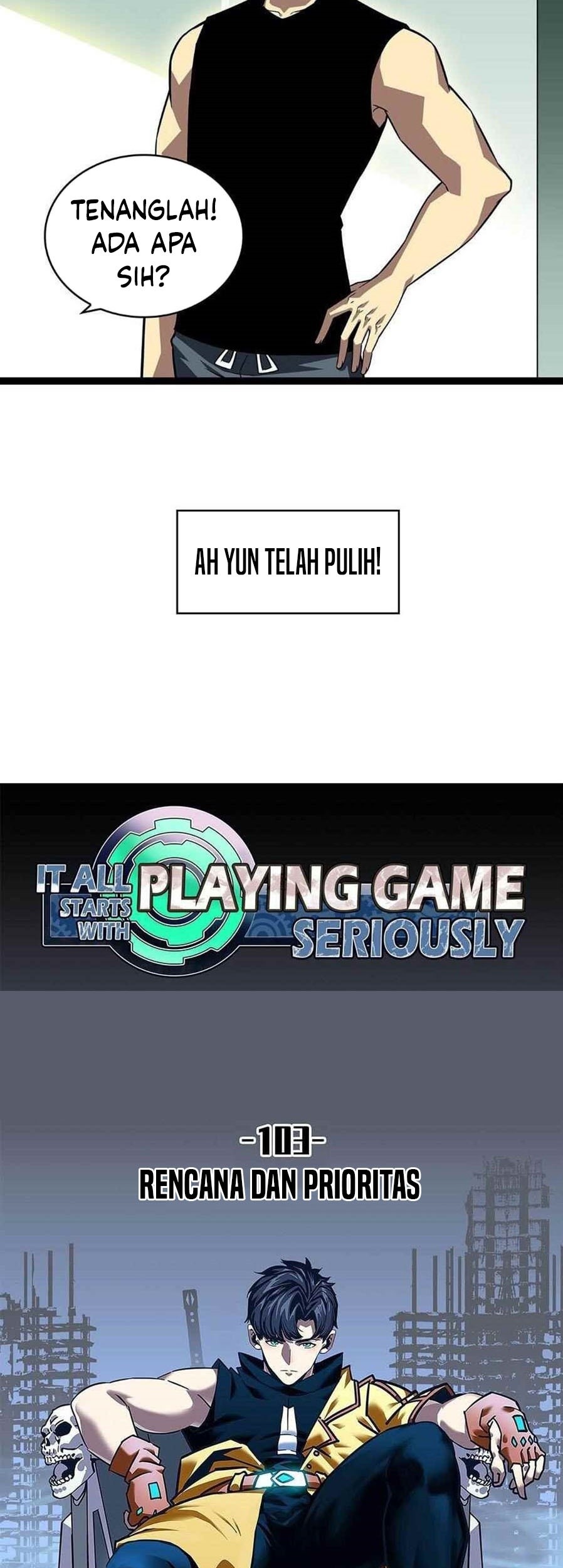 It all starts with playing game seriously Chapter 103 Gambar 14