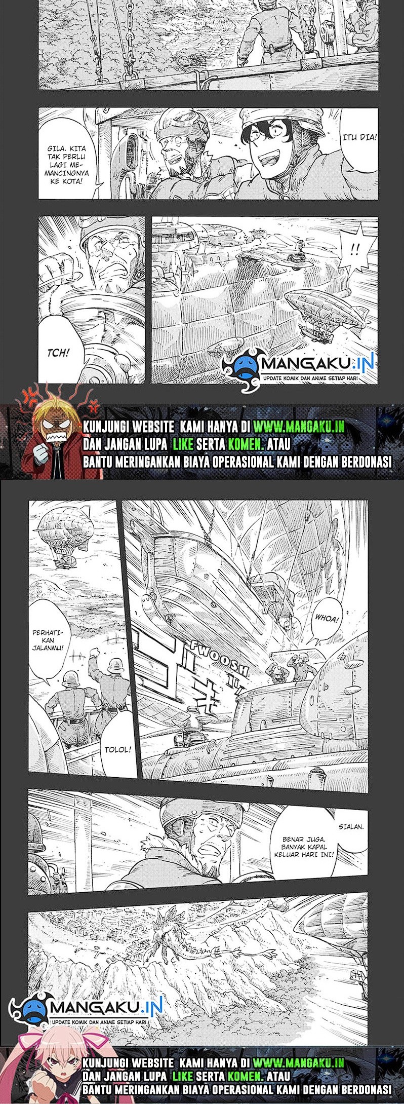 Kuutei Dragons Chapter 28.1 Gambar 9