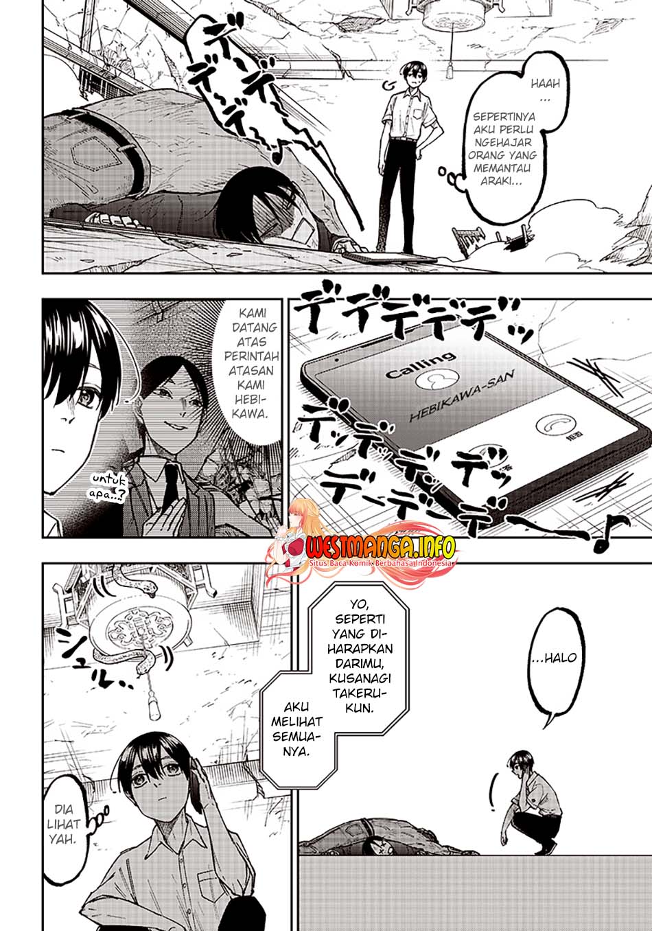 Kyuuseishu MESHIA ~Isekai wo sukutta moto yuusha ga mamono no afureru genjitsu sekai wo musou suru~ Chapter 15 Gambar 18