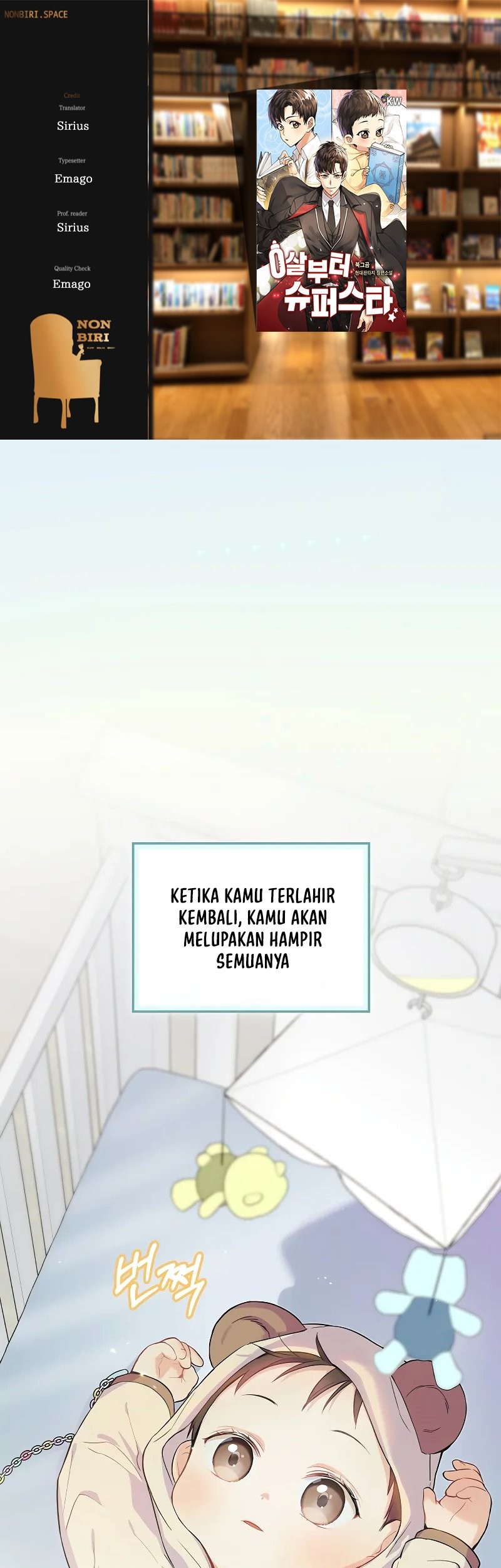 Komik Superstar From Age 0 Chapter 04 gambar nomor 1