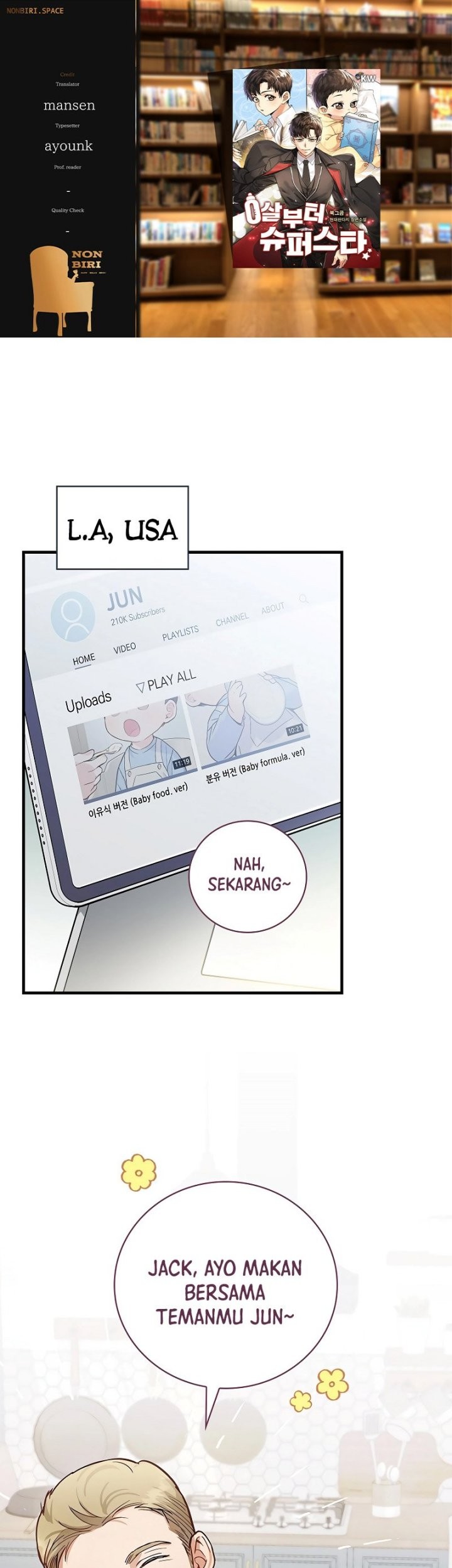 Komik Superstar From Age 0 Chapter 07 gambar nomor 1