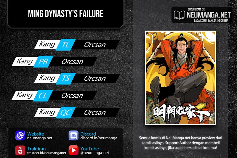 Komik Ming Dynasty’s Failure Chapter 20 gambar nomor 1