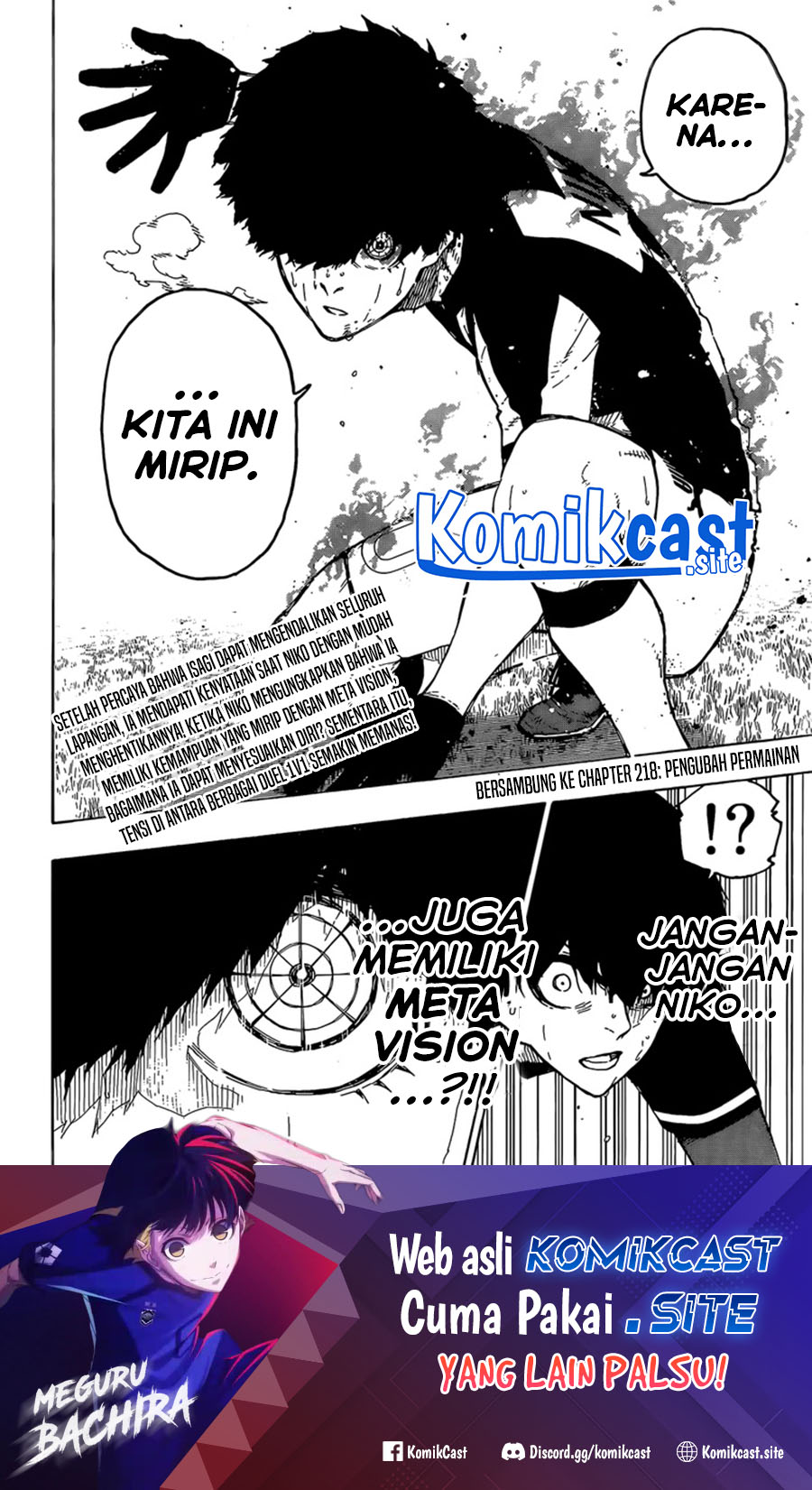 Blue Lock Chapter 217 Gambar 21