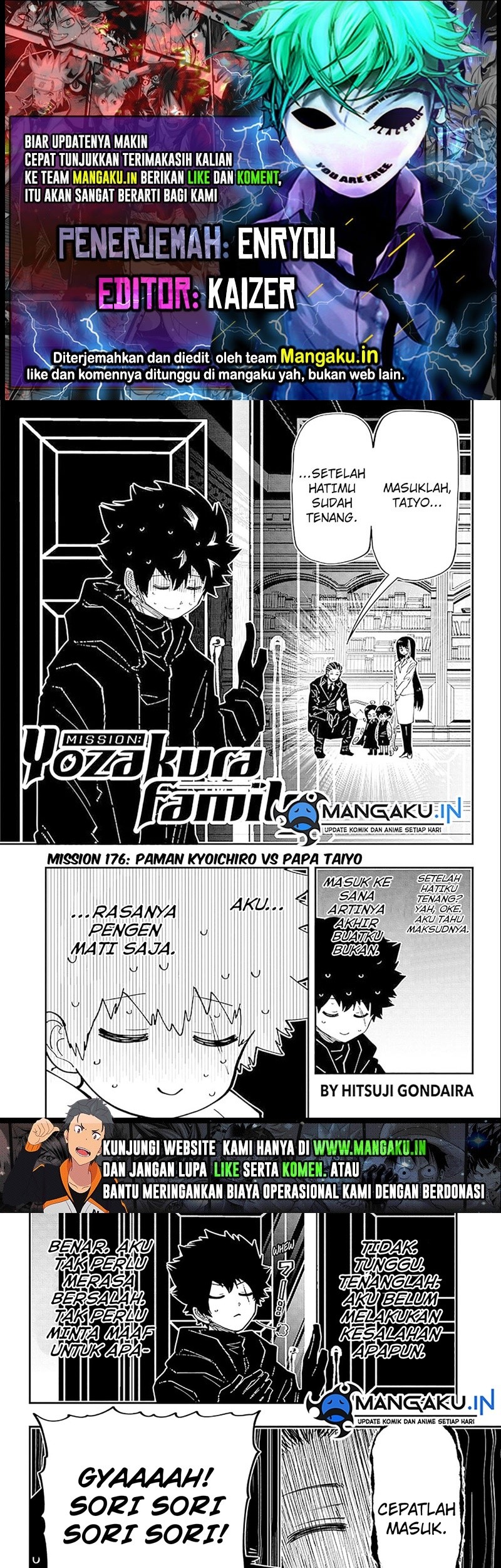 Komik Mission: Yozakura Family Chapter 176 gambar nomor 1