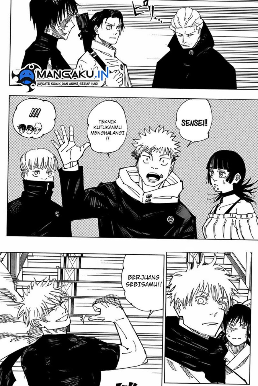 Jujutsu Kaisen Chapter 222 Gambar 17