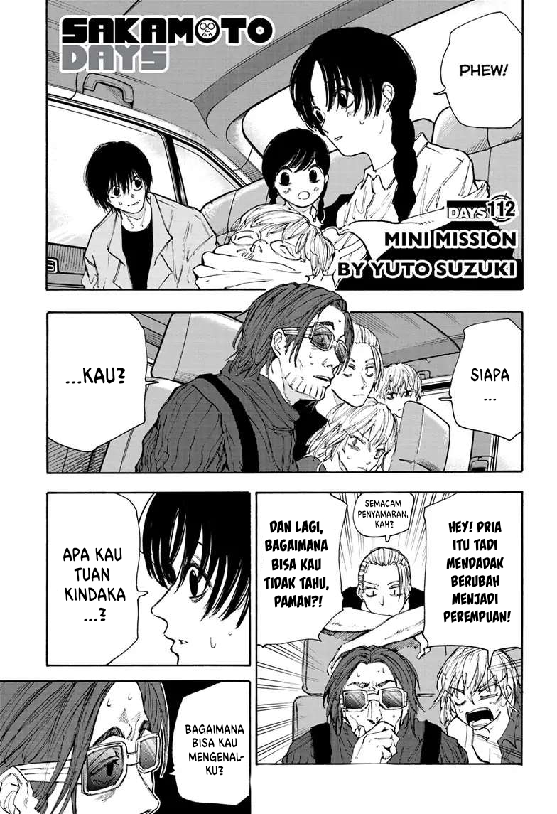 Manga Sakamoto Days Chapter 112 gambar nomor 2