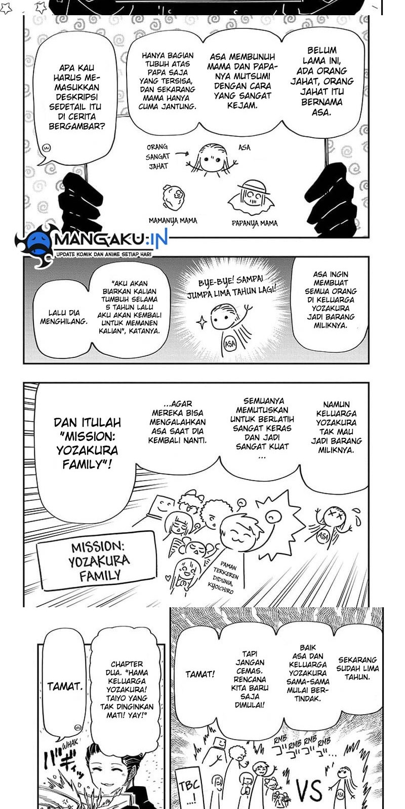 Mission: Yozakura Family Chapter 177 Gambar 4