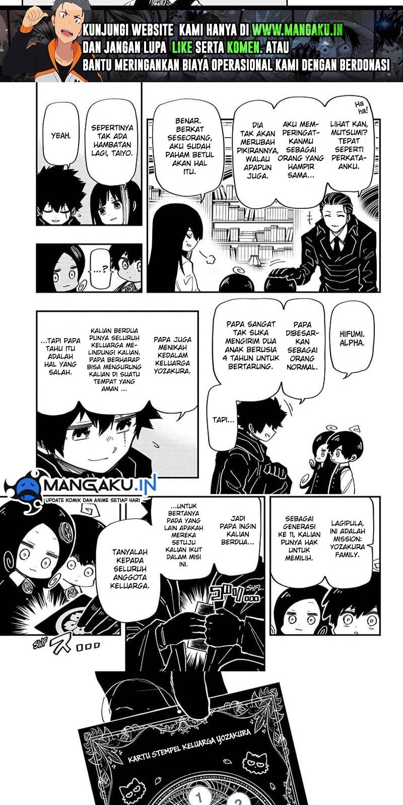 Mission: Yozakura Family Chapter 177 Gambar 8