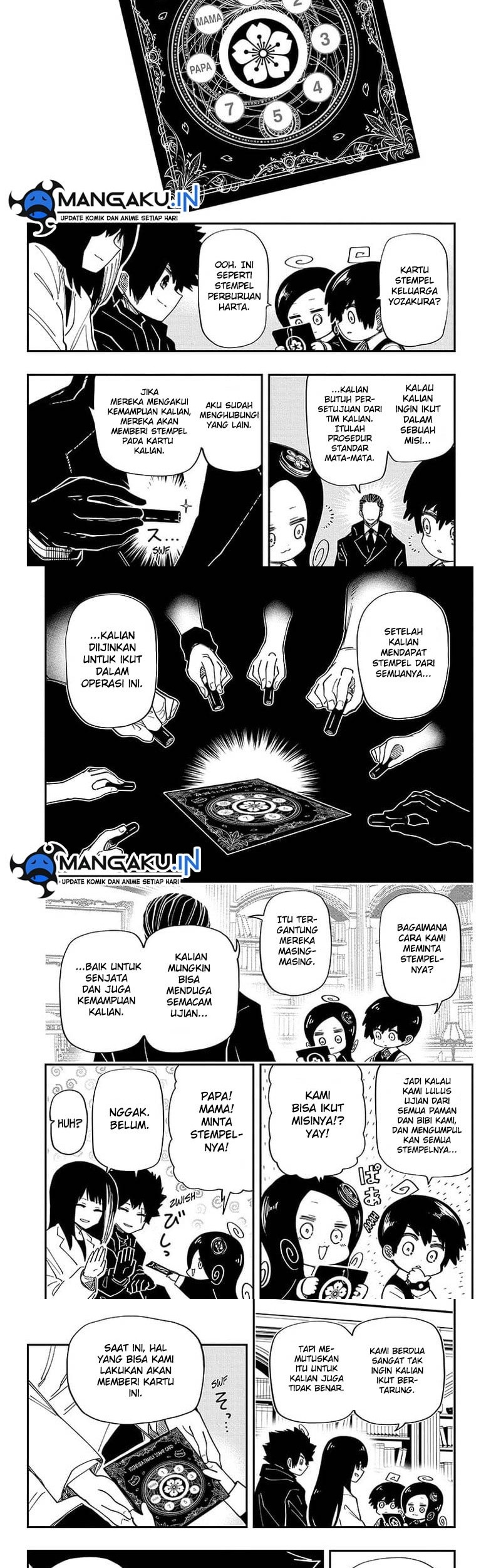 Mission: Yozakura Family Chapter 177 Gambar 9