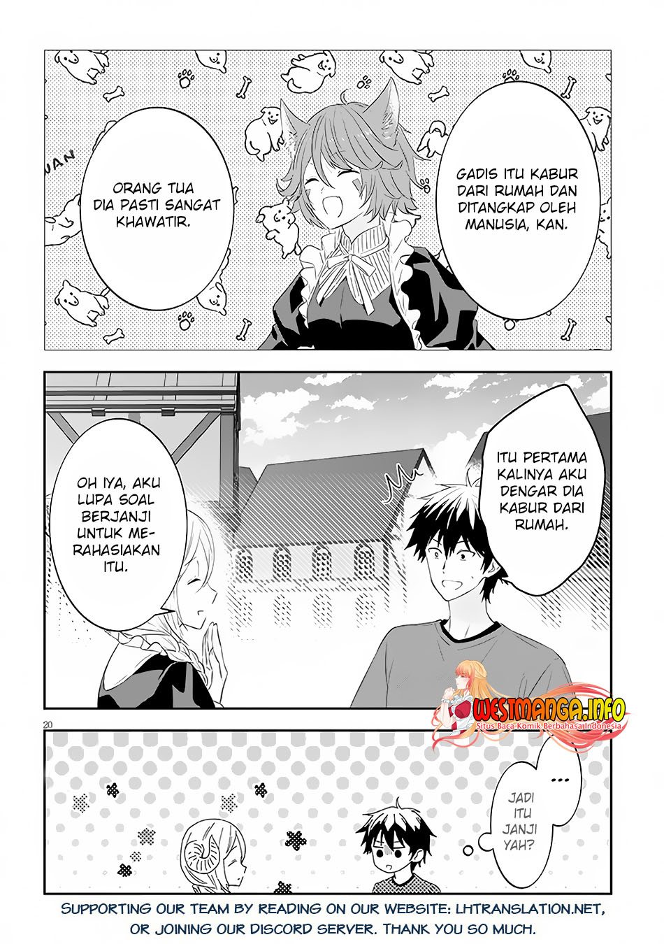 Maou ni Natte node – Dungeon Tsukutte Jingai Musume to Honobono suru Chapter 57.2 Gambar 12