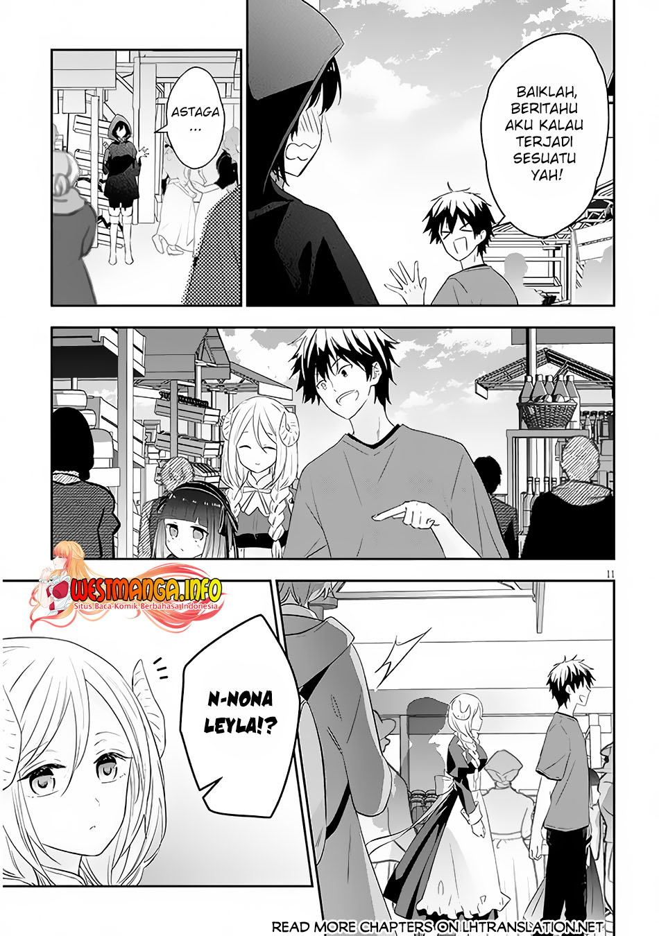 Manga Maou ni Natte node – Dungeon Tsukutte Jingai Musume to Honobono suru Chapter 57.2 gambar nomor 2