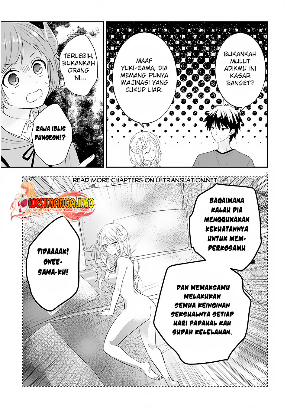 Maou ni Natte node – Dungeon Tsukutte Jingai Musume to Honobono suru Chapter 57.2 Gambar 7