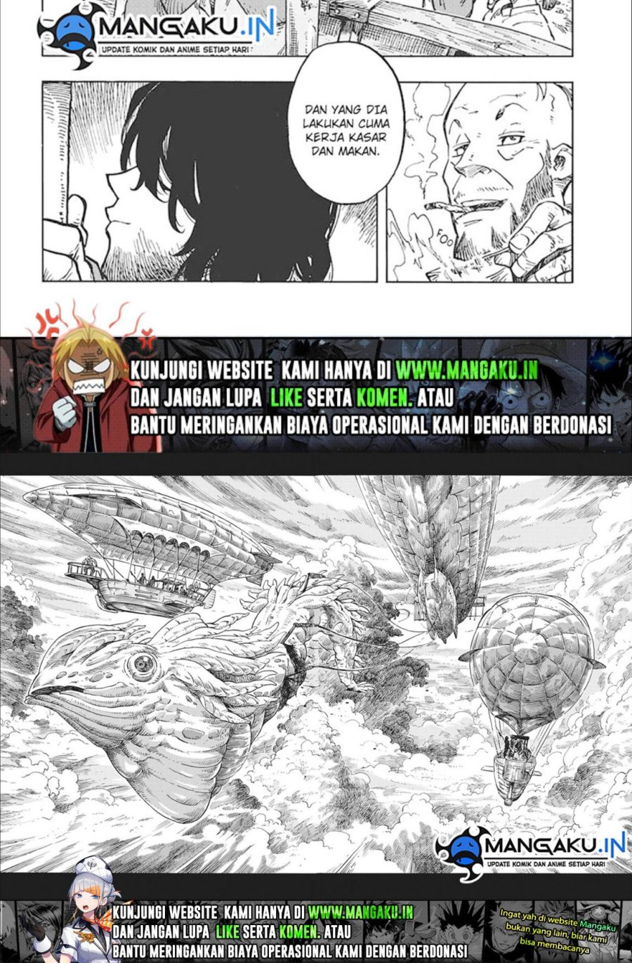 Kuutei Dragons Chapter 27.1 Gambar 18