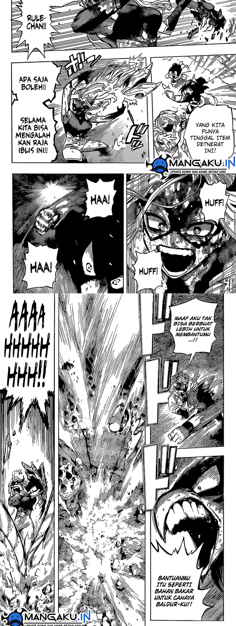 Manga Boku no Hero Academia Chapter 385 gambar nomor 2