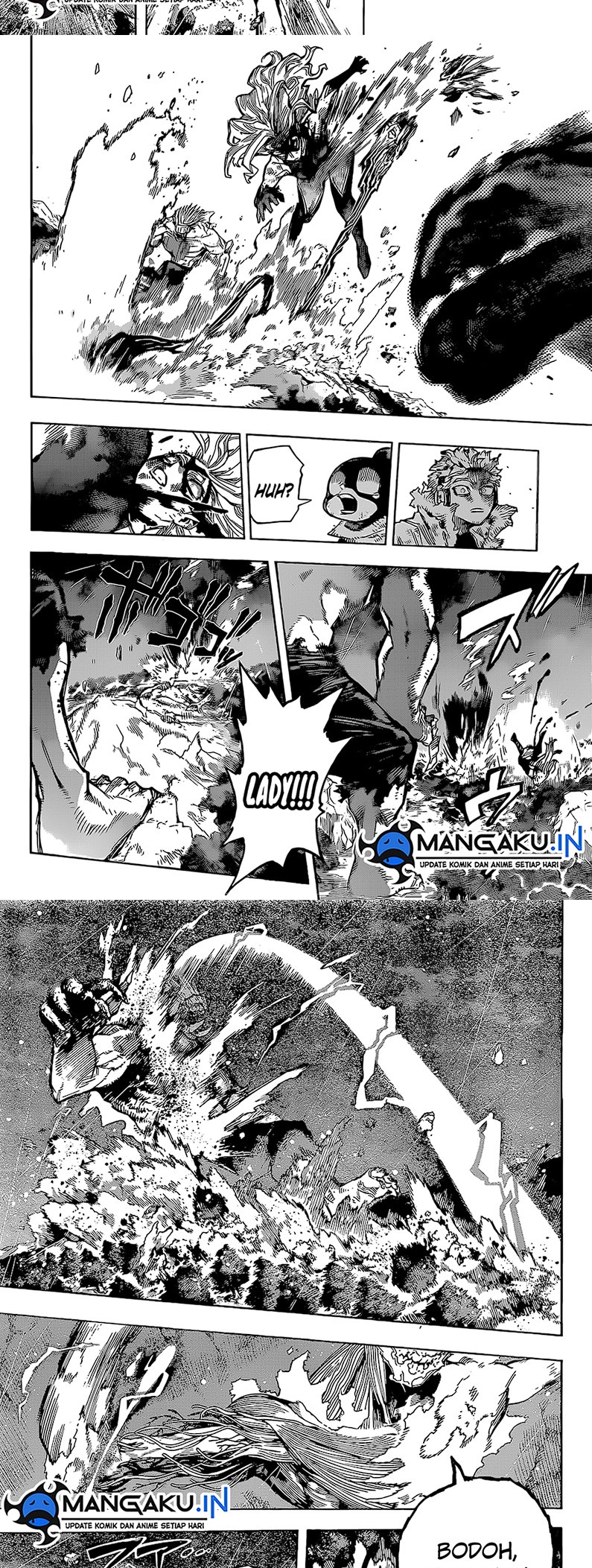 Boku no Hero Academia Chapter 385 Gambar 3