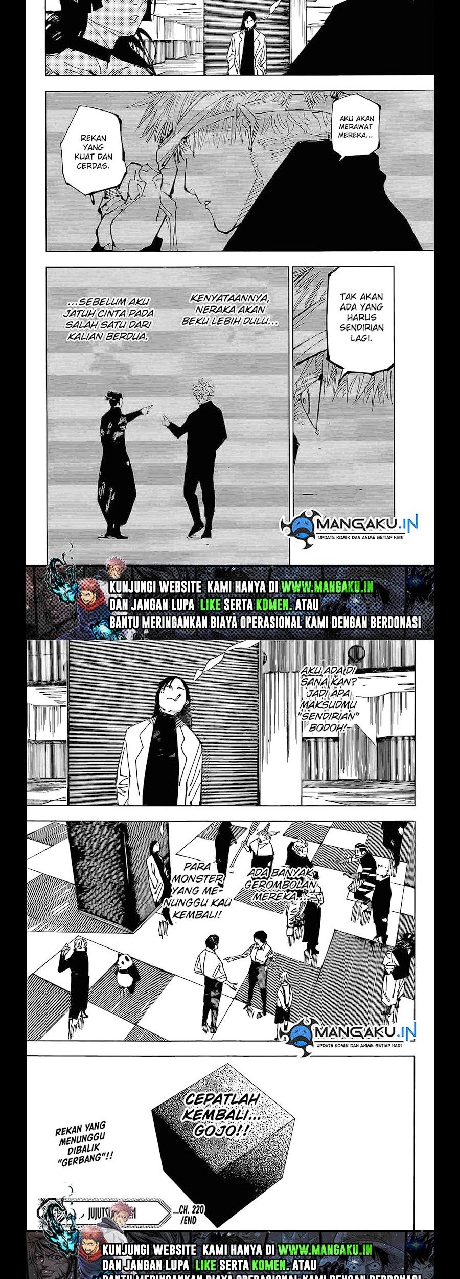 Jujutsu Kaisen Chapter 220 Gambar 19