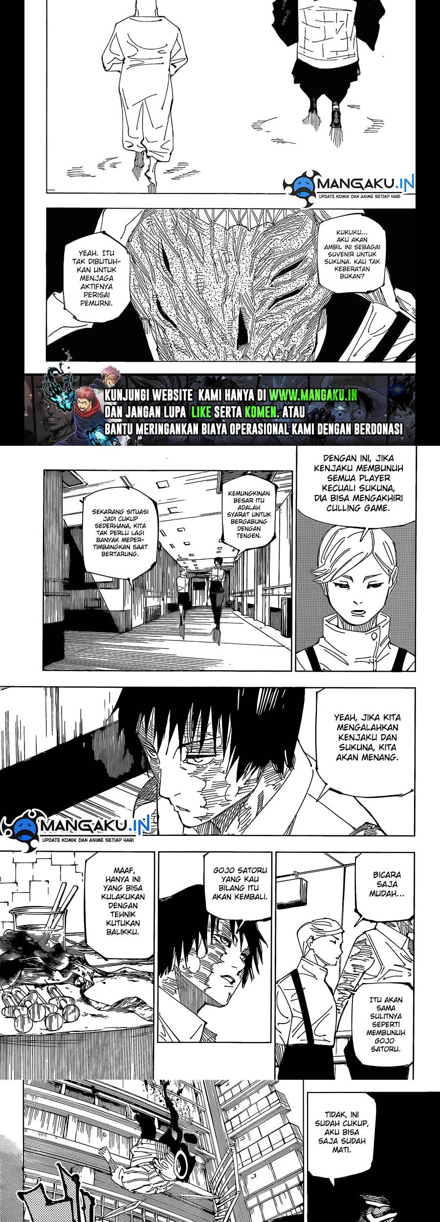 Jujutsu Kaisen Chapter 220 Gambar 9