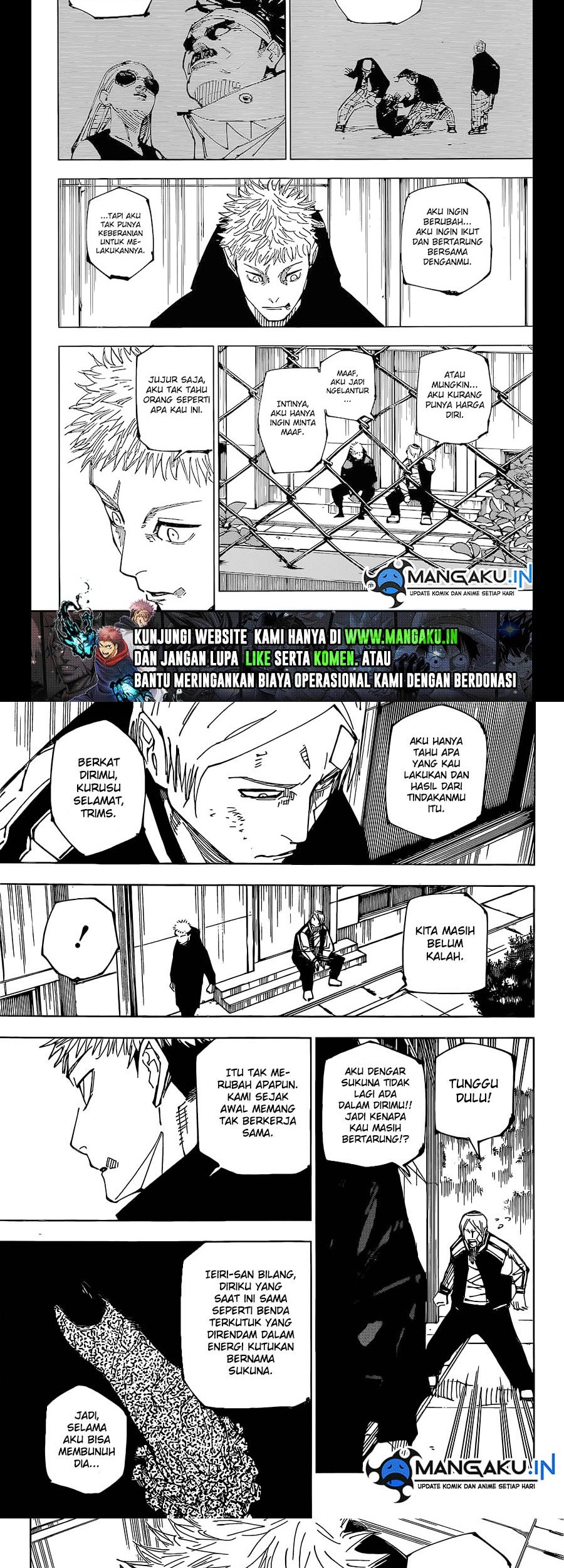 Jujutsu Kaisen Chapter 220 Gambar 15