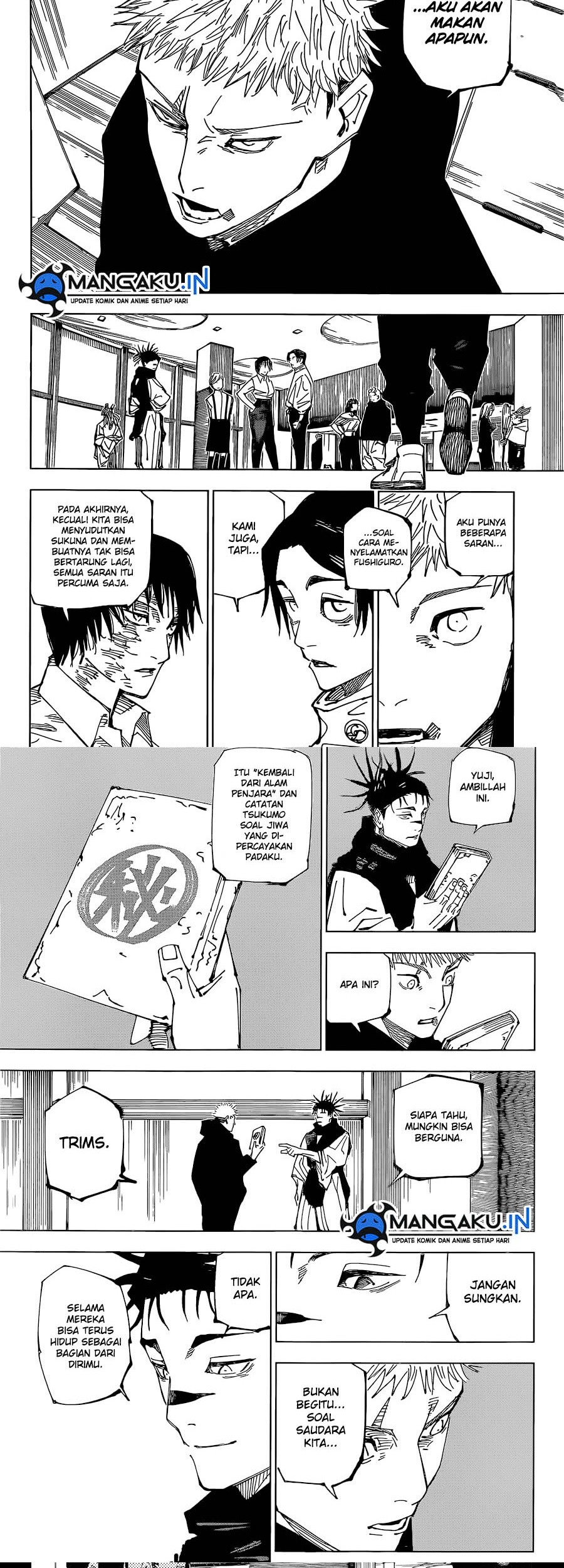 Jujutsu Kaisen Chapter 220 Gambar 17