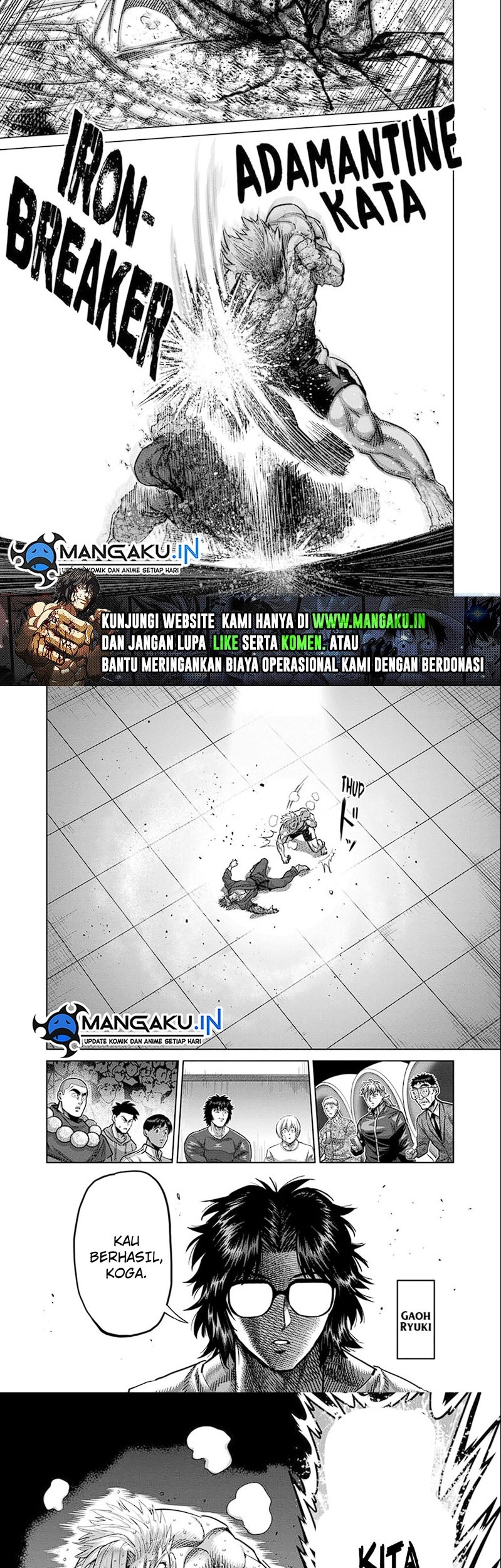 Kengan Omega Chapter 177 Gambar 8