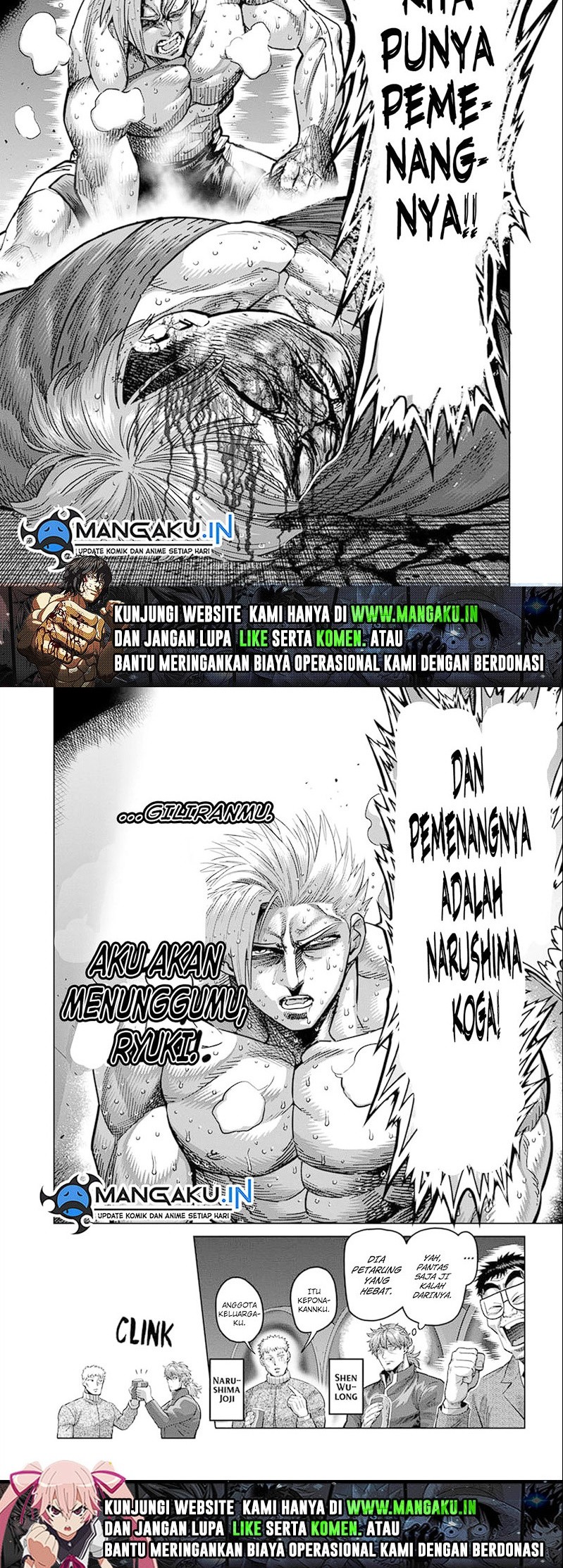 Kengan Omega Chapter 177 Gambar 9