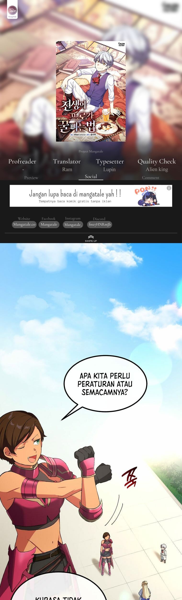 Komik How a Former Pro Takes Advantage by Doing an Easy Job Chapter 23 gambar nomor 1