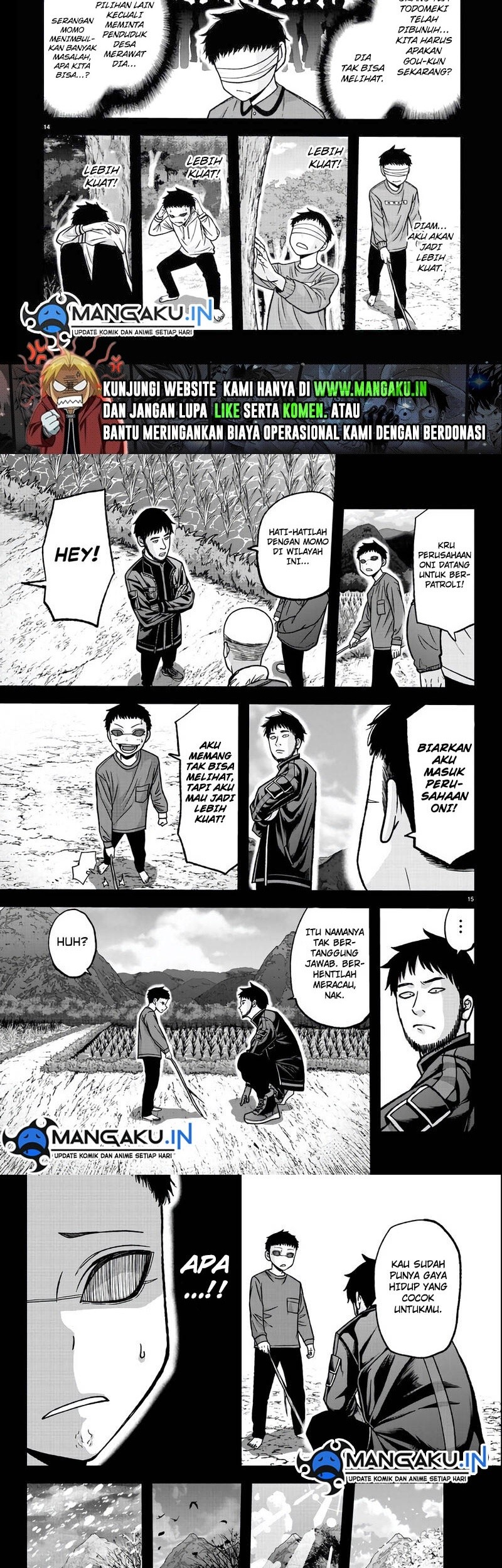 Tougen Anki Chapter 111 Gambar 9