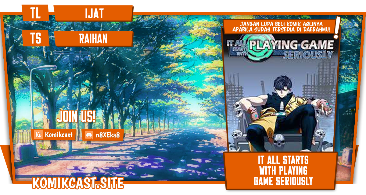 Komik It all starts with playing game seriously Chapter 81 gambar nomor 1