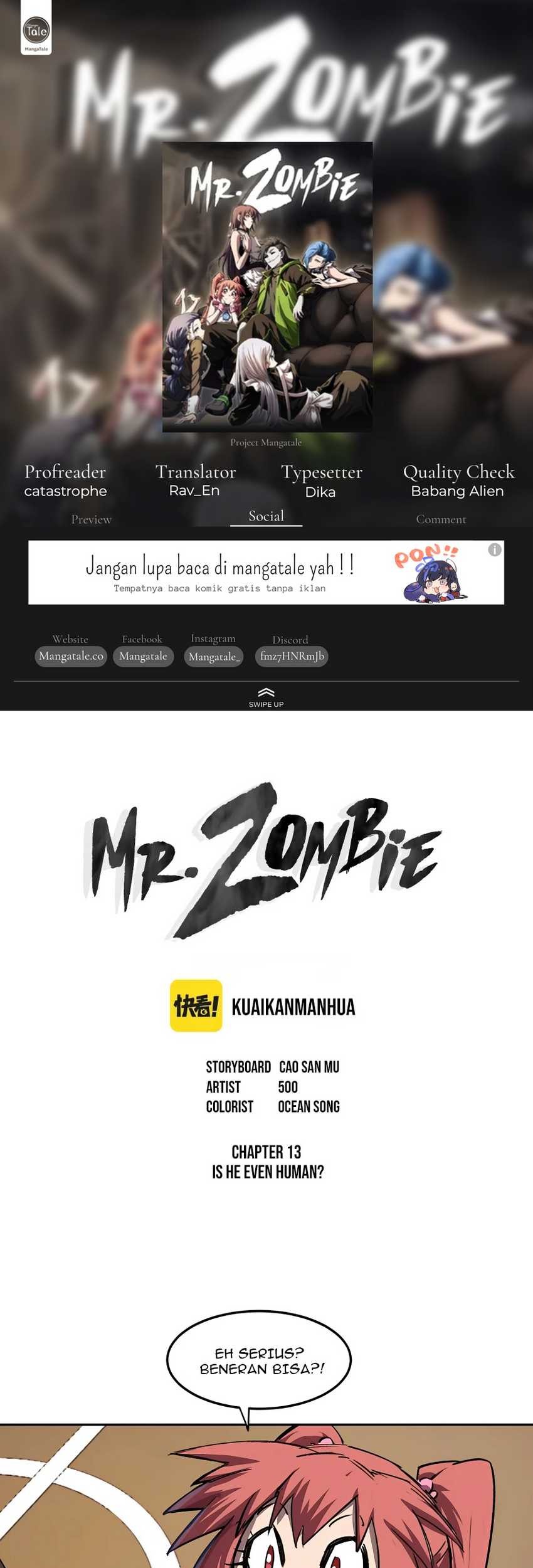 Manhua Mr. Zombie Chapter 13 gambar nomor 2