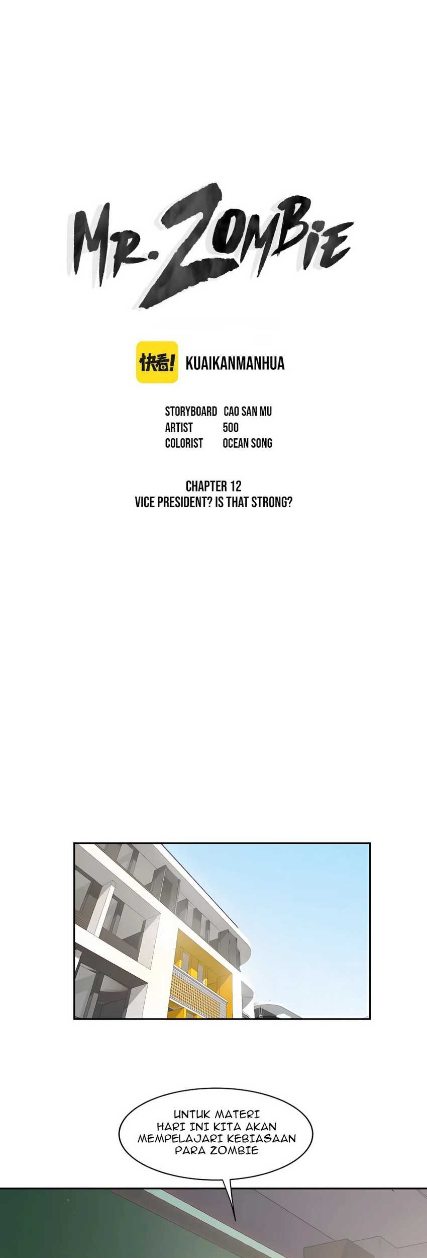 Mr. Zombie Chapter 12 Gambar 4
