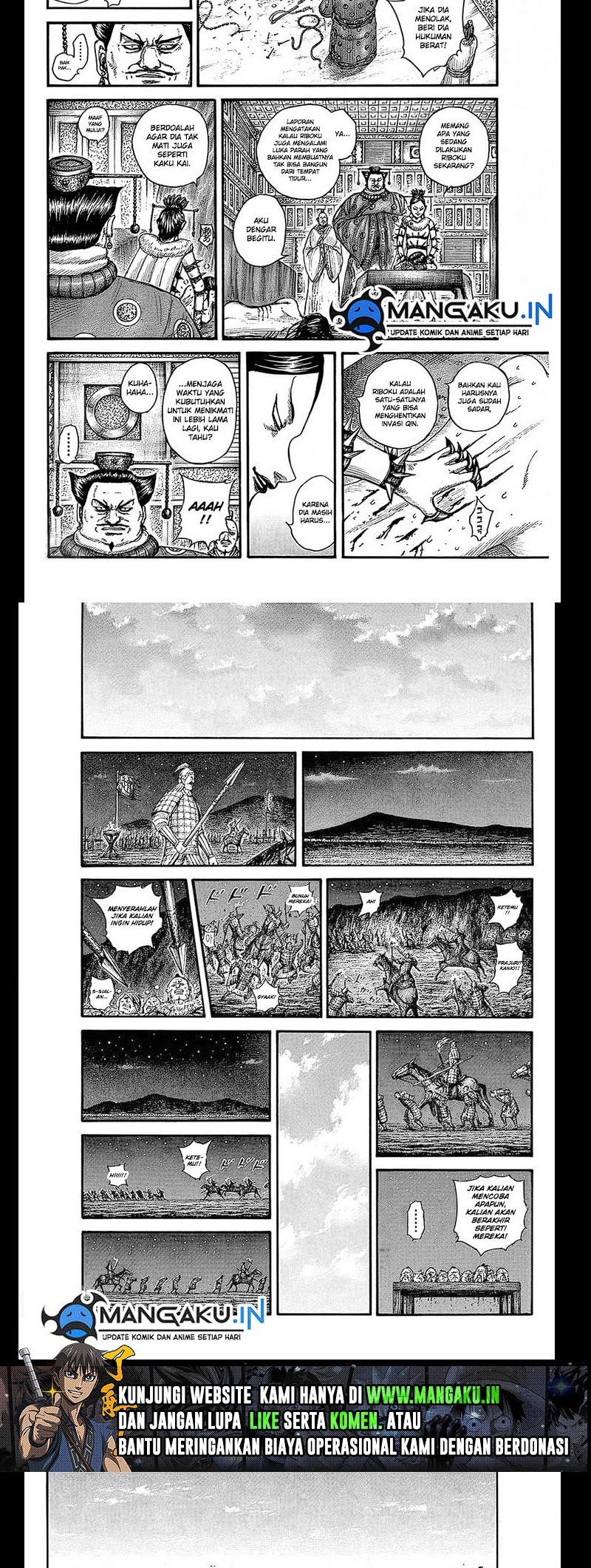 Kingdom Chapter 754 Gambar 8