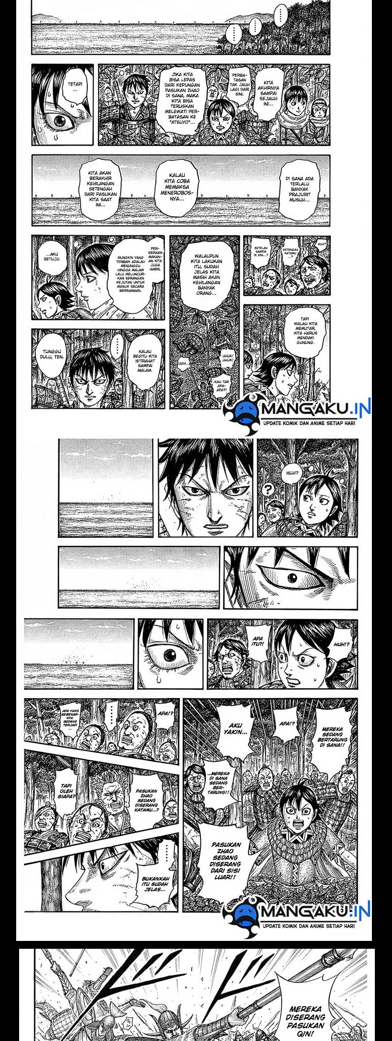 Kingdom Chapter 754 Gambar 9