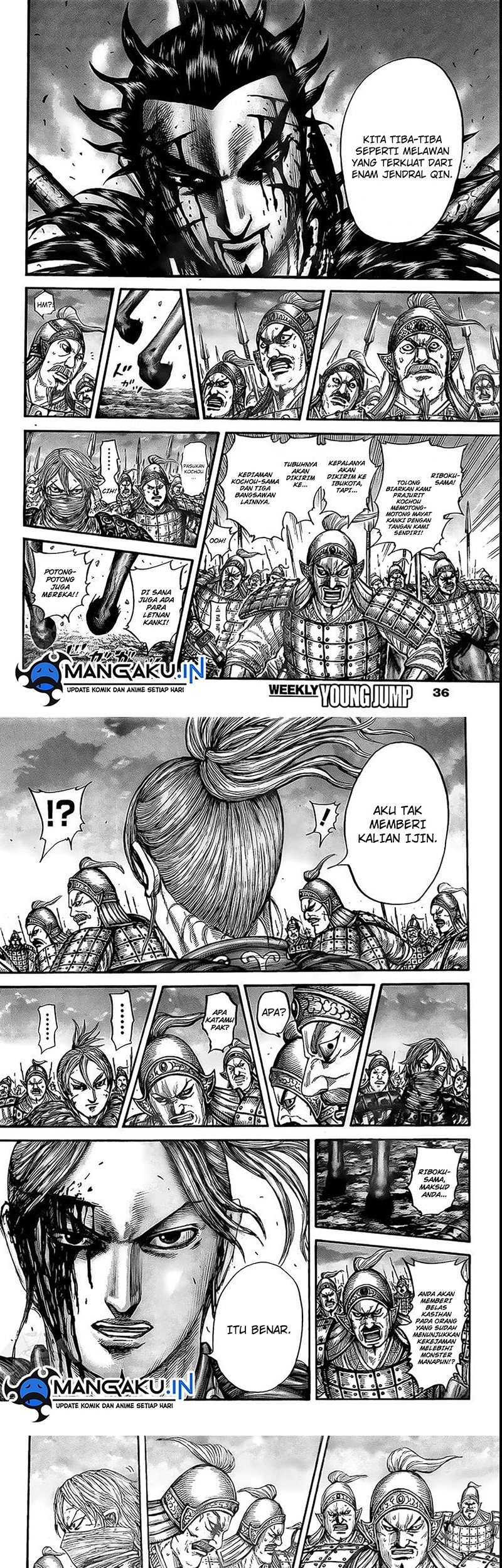Kingdom Chapter 753 Gambar 4
