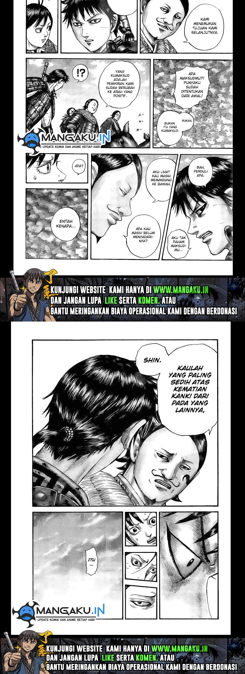 Kingdom Chapter 755 Gambar 10