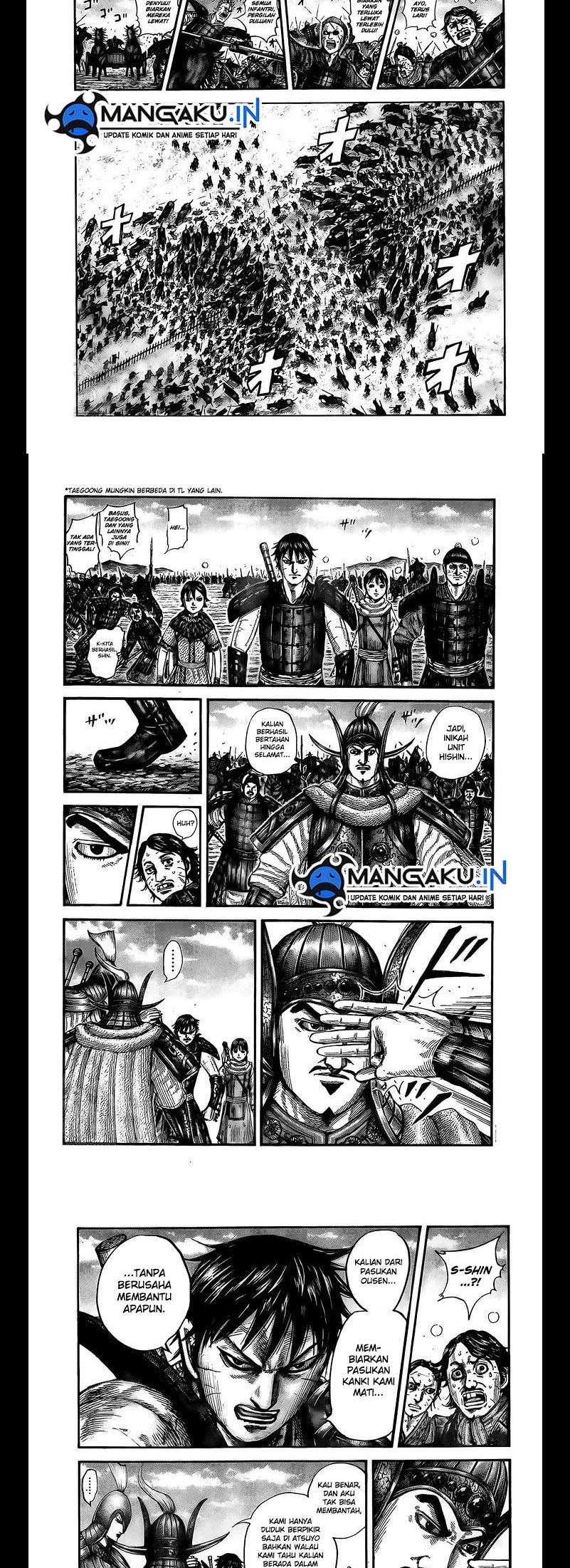 Manga Kingdom Chapter 755 gambar nomor 2