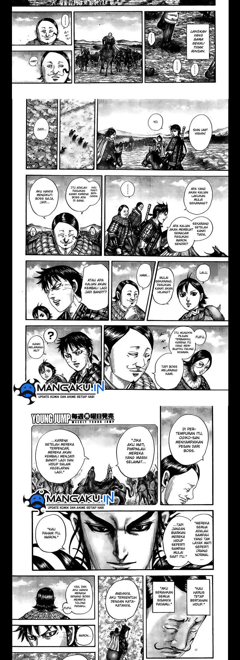 Kingdom Chapter 755 Gambar 5