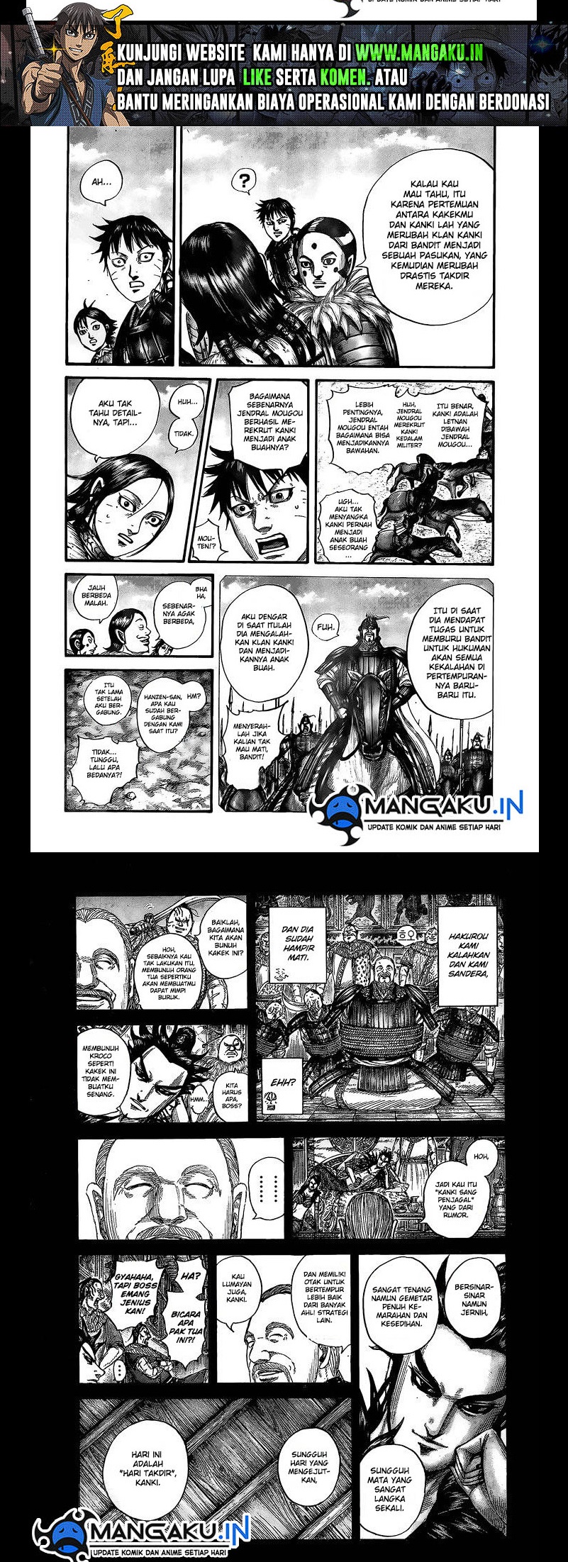 Kingdom Chapter 755 Gambar 7